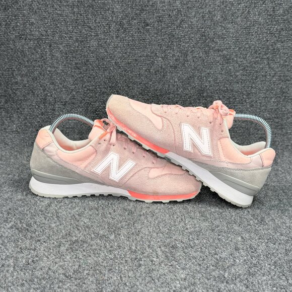 New Balance 696 Classic Sneakers Women's Size 8 Pinn Suede Retro Athletic Shoes - Picture 8 of 13